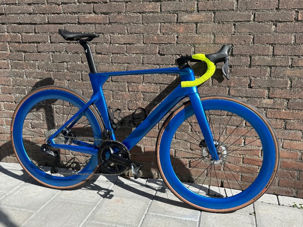 Mooie carbon Cube Litening Aero, maat 56, Ultegra di2., Fietsen en Brommers, Overige merken, 28 inch, Carbon, Nieuw