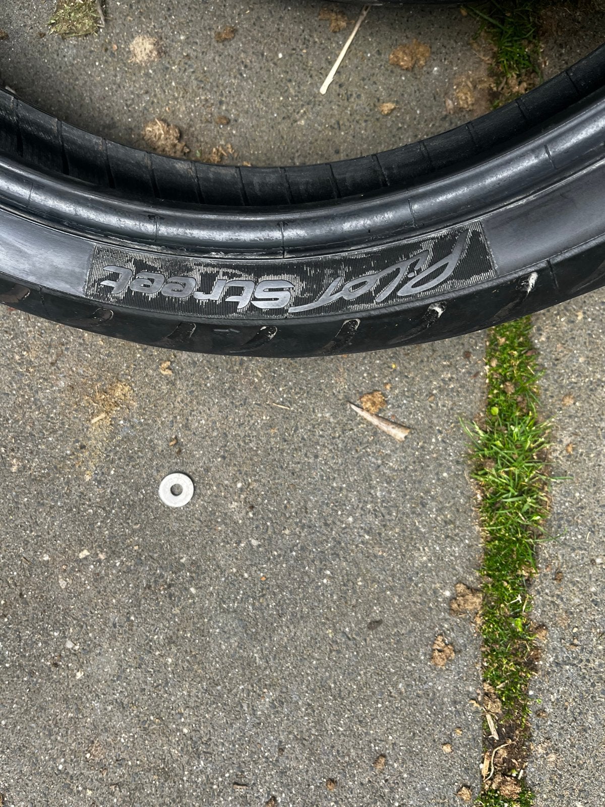 Michelin Pilot Street Motorbanden Set (100/80-17 & 130/70-17, Ophalen, Gebruikt