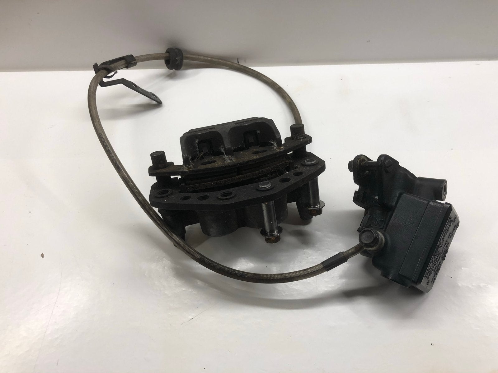 Kawasaki ER5 Remklauw en Hoofdremcilinder, Motoren, Er5, Gebruikt, Kawasaki, .