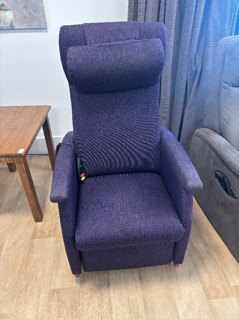 Mooie paarse sta op stoel, Ophalen, Gebruikt, Minder dan 75 cm, Stof