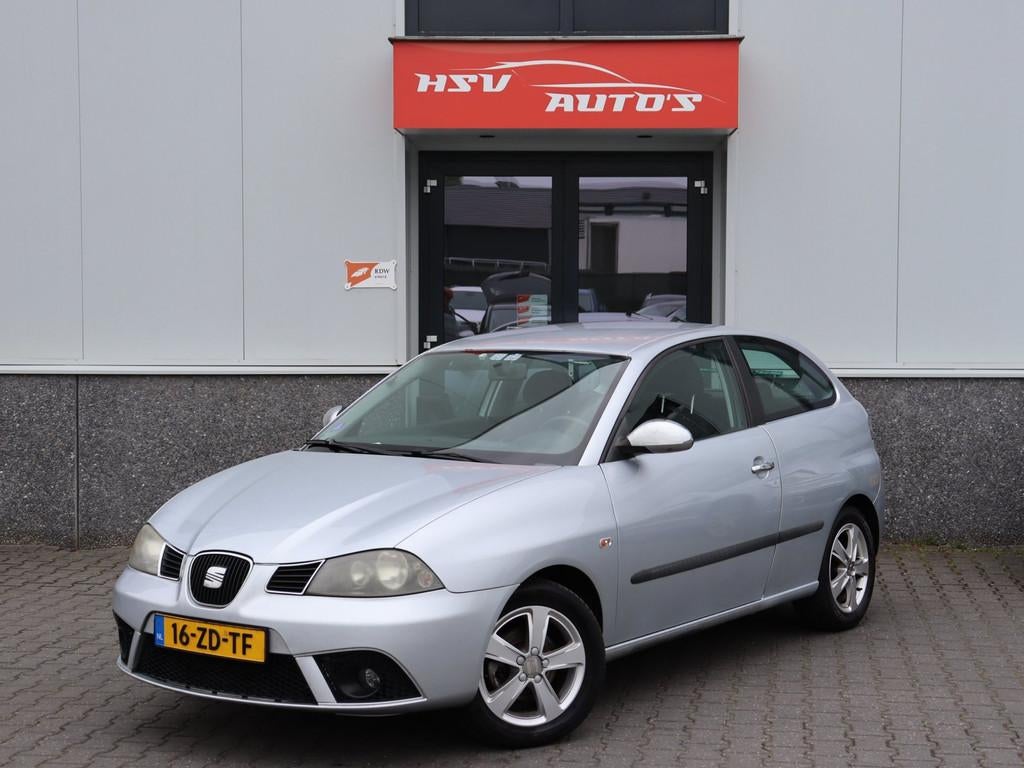 Seat Ibiza 1.6 Stylance airco cruise LPG, Auto's, Voorwielaandrijving, 4 cilinders, Ibiza, Bedrijf