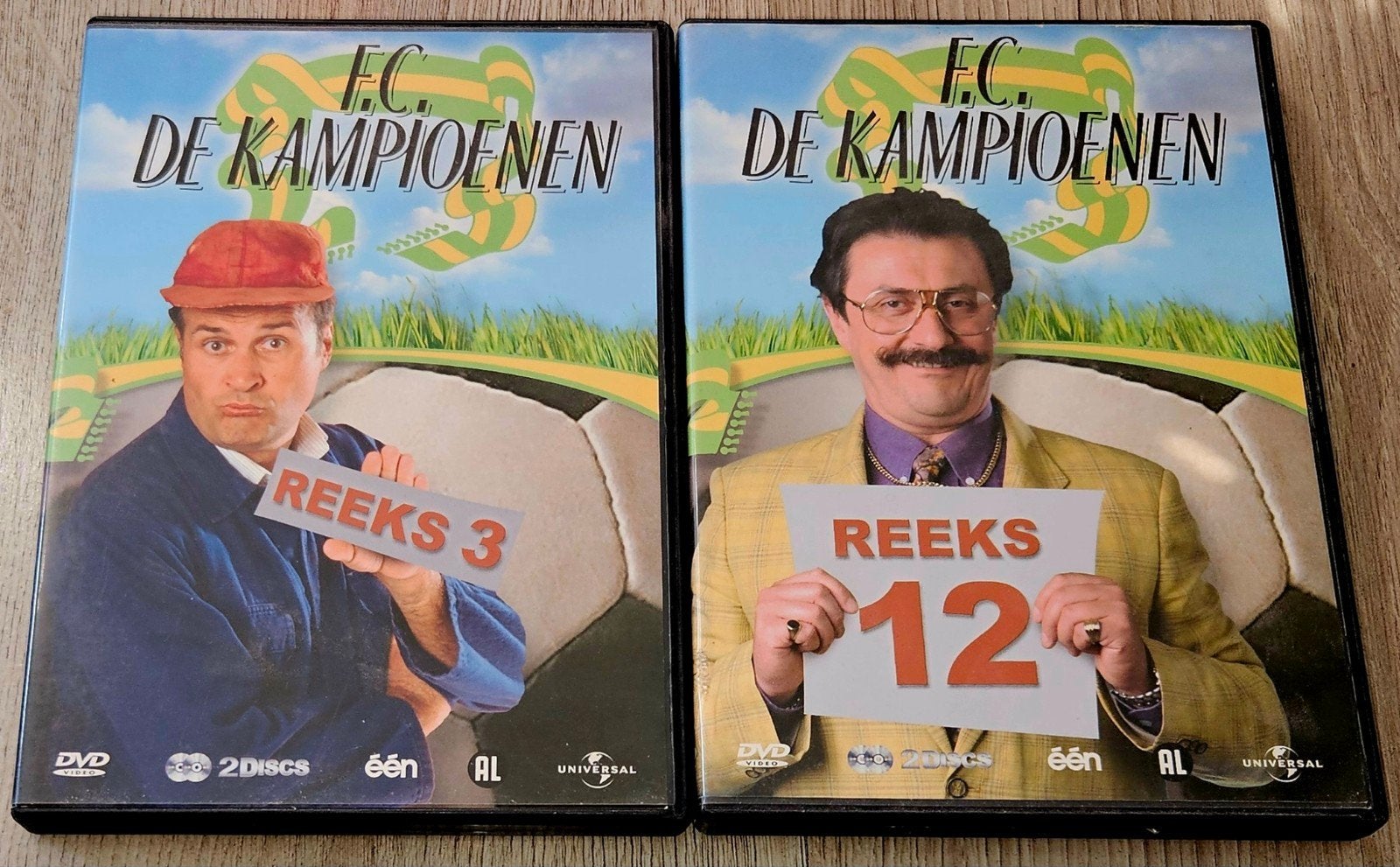 F.C. De Kampioenen - Reeks 3 & 12 - DVD Boxset, Gebruikt, Alle leeftijden, Nederlands, Komedie
