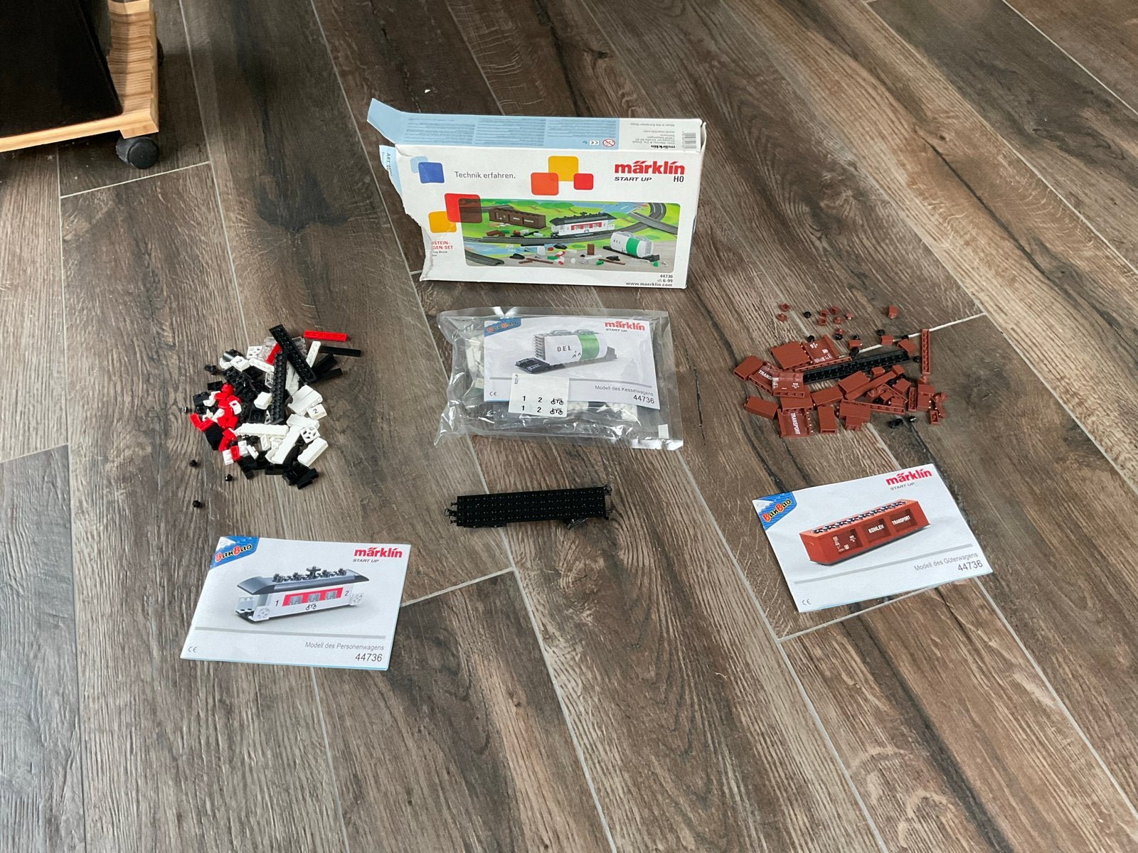 Märklin Start Up BanBao Bouwstenen Treinwagon Set, Ophalen of Verzenden, Gebruikt, Overige merken
