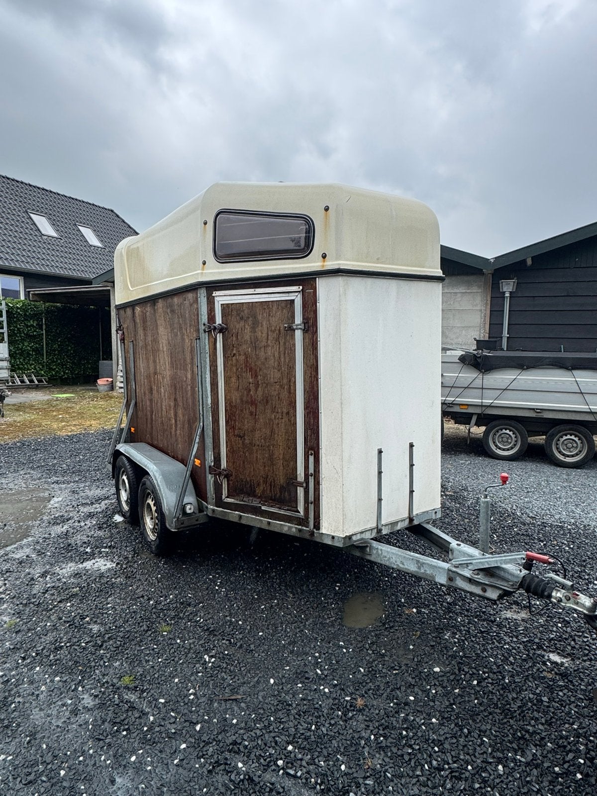 Paardentrailer Hotra, 2 paarden, Ophalen, Gebruikt