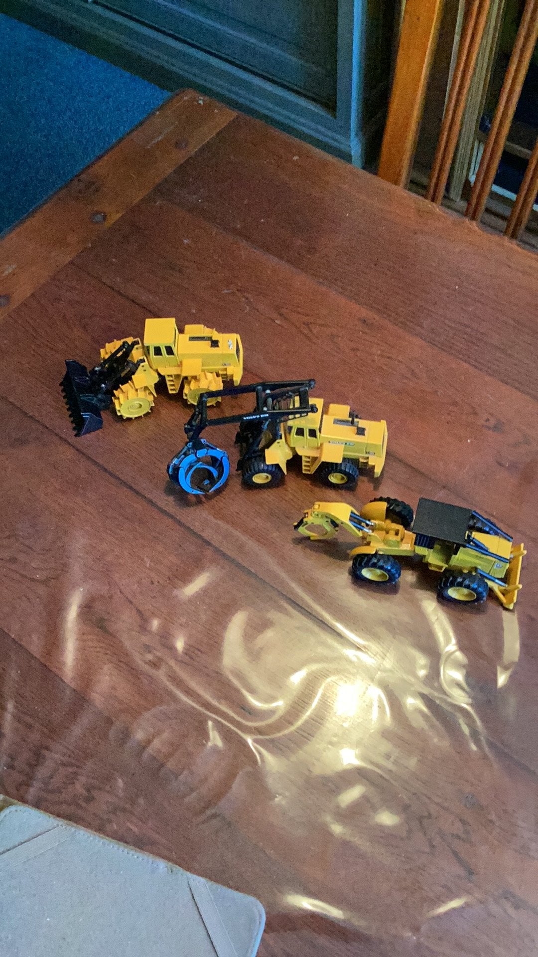 3x Joal shovel diverse 1:50, Hobby en Vrije tijd, Modelauto's | 1:50, Ophalen of Verzenden, Zo goed als nieuw, Hijskraan, Tractor of Landbouw