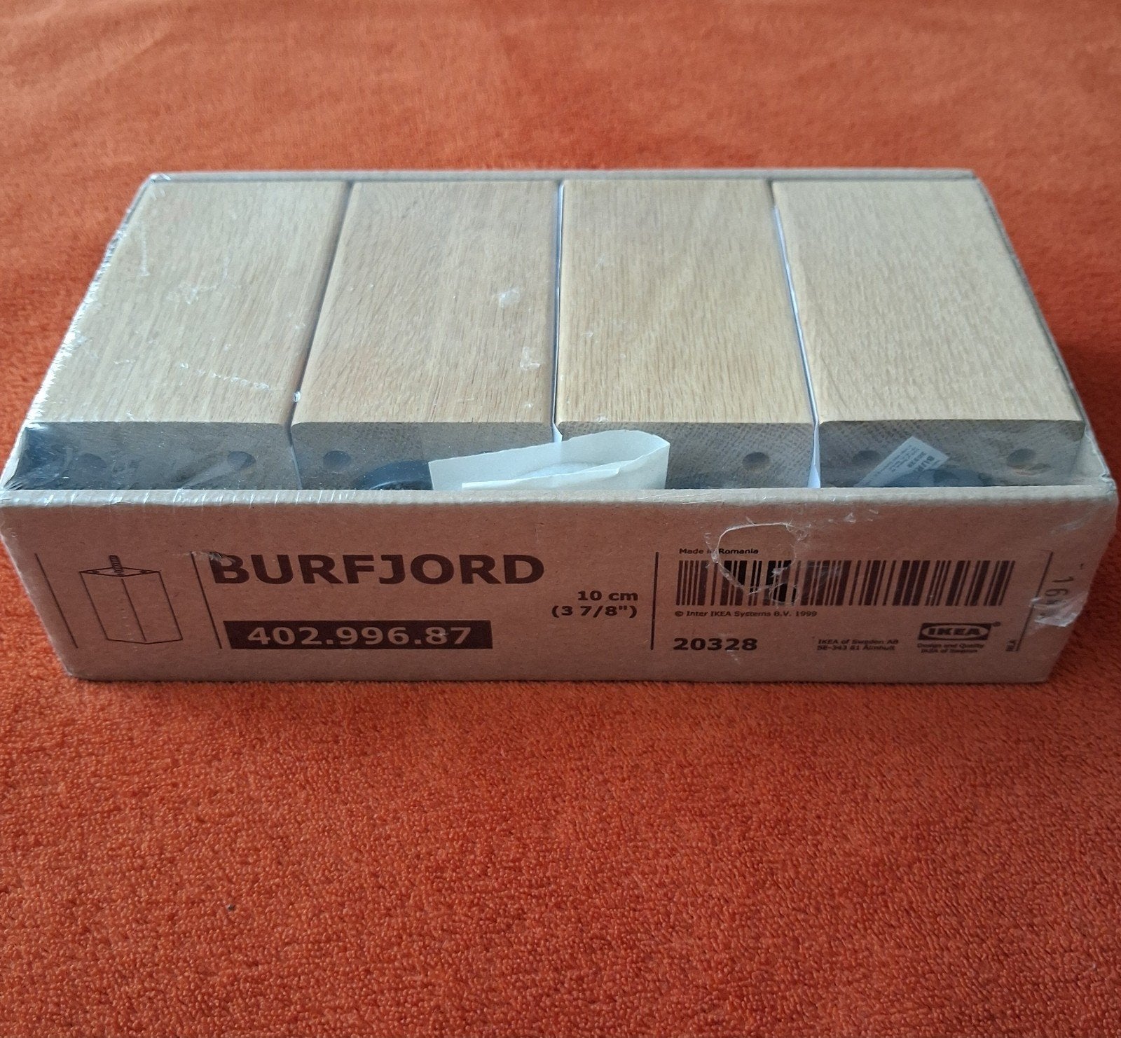 IKEA BURFJORD poten eiken 10cm, Ophalen of Verzenden, Nieuw