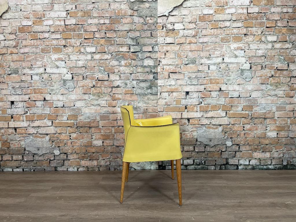 Matteo Grassi Vela citroengeel bij TheReSales, Huis en Inrichting, Stoelen, Twee, Overige kleuren, Ophalen of Verzenden, Zo goed als nieuw