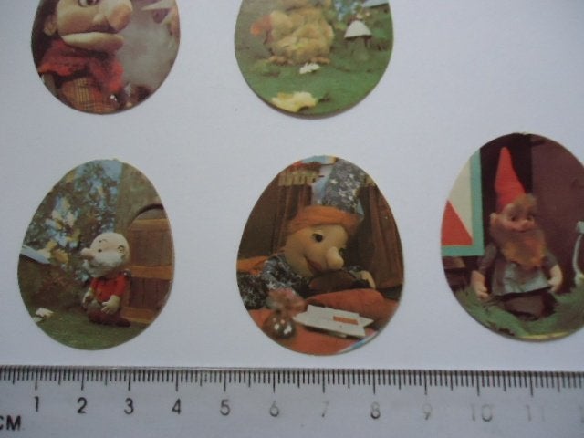 sticker 1974 Paulus de Boskabouter kabouter tv televisie, Verzenden, Zo goed als nieuw