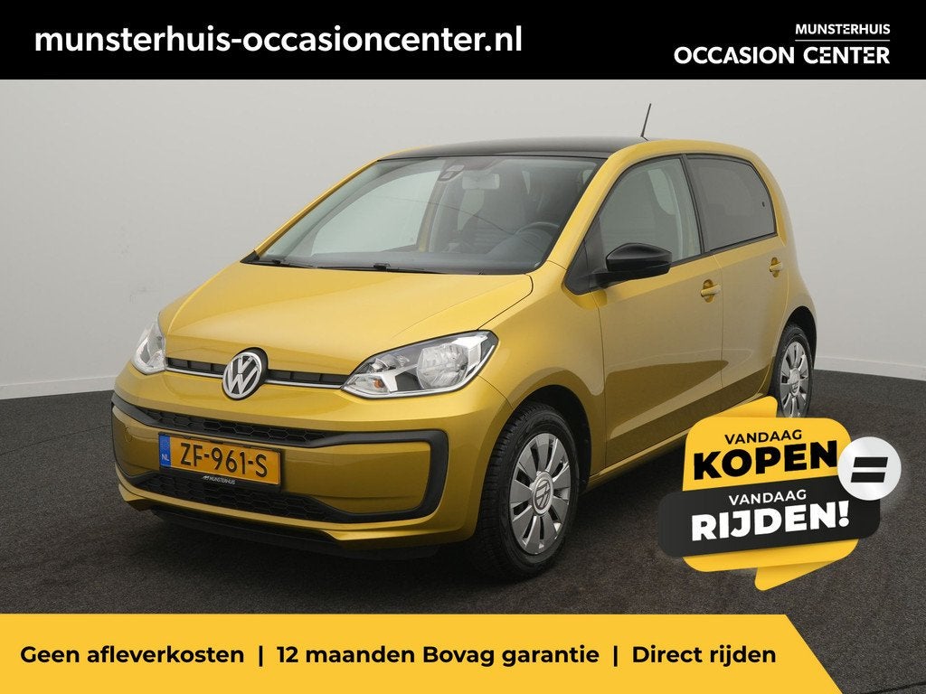 Volkswagen up! 1.0 BlueMotion Move Up! - RIJKLAARPRIJS - Aut, Auto's, Volkswagen, 12 maanden, Stof, 4 stoelen, 23 km/l