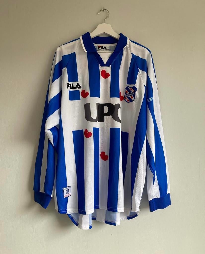 Matchworn SC Heerenveen shirt 1999-2000, Groter dan maat XL, Ophalen of Verzenden, Zo goed als nieuw, Shirt