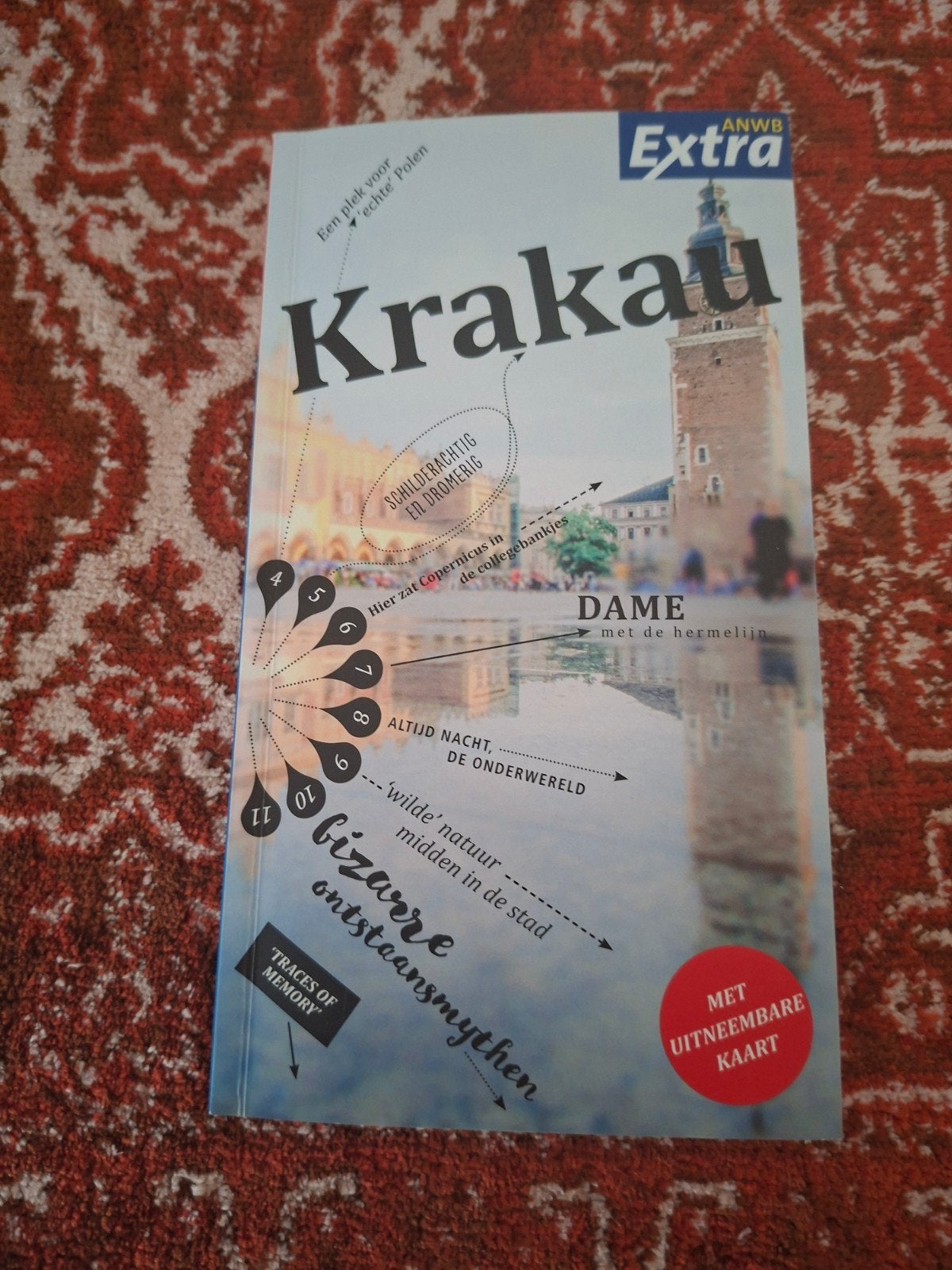 ANWB Extra Krakau Reisgids met uitneembare kaart, Europa, Nieuw, Ophalen of Verzenden, Reisgids of -boek