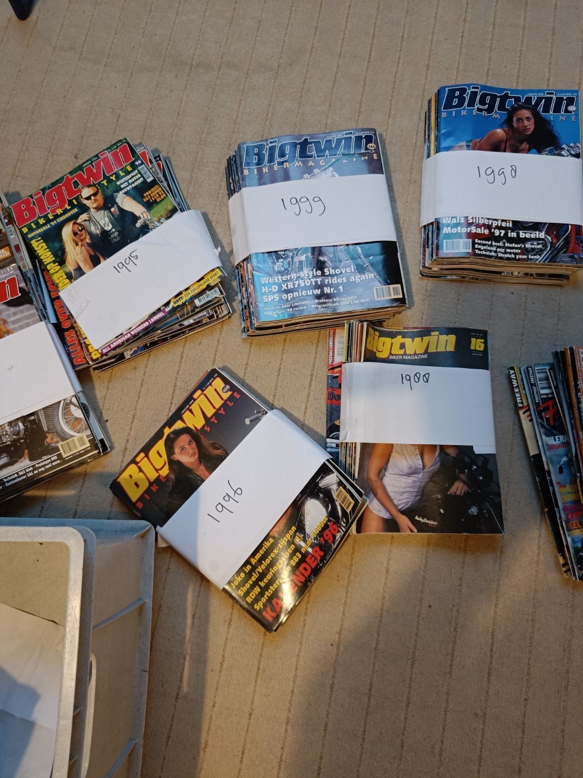 Bigtwin tijdschriften, motorbladen, Ophalen, Gelezen