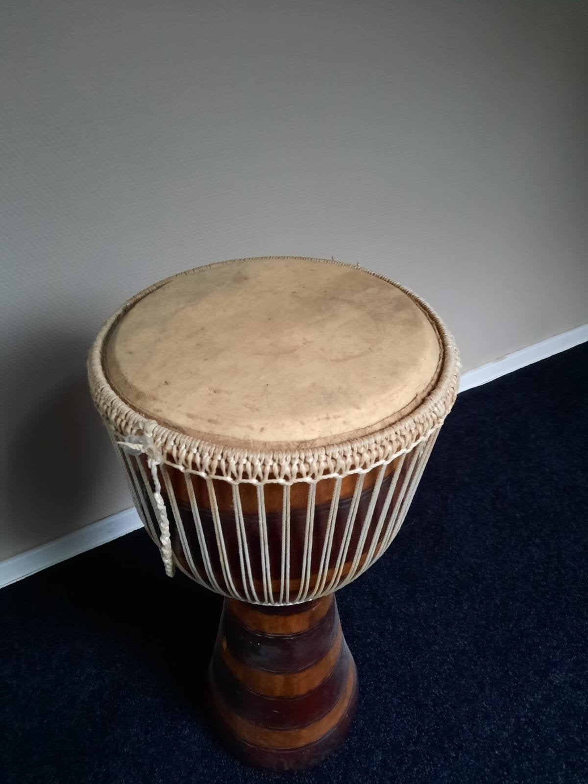 Djembe trommel - 60 cm hoog, Ophalen of Verzenden, Gebruikt, Trommel