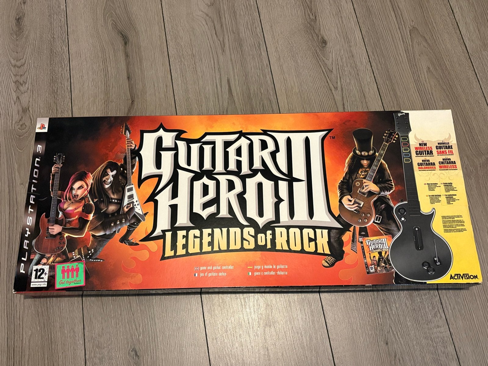 Guitar Hero III: Legends of Rock PS3 met gitaar, Muziek, Verzenden, 2 spelers, Eén computer