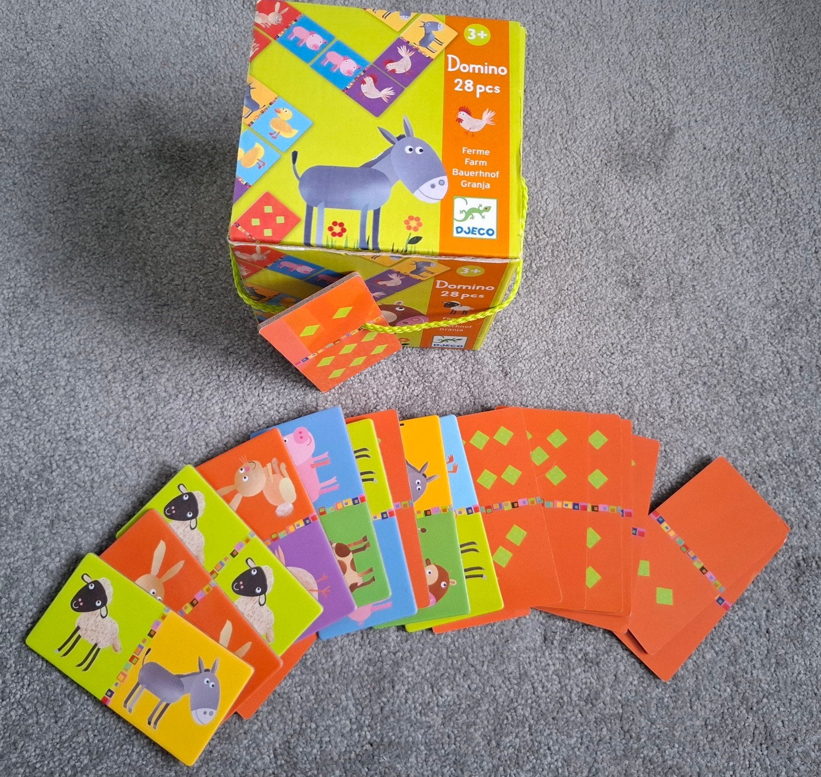 Djeco boerderij domino spel, Ophalen, Djeco