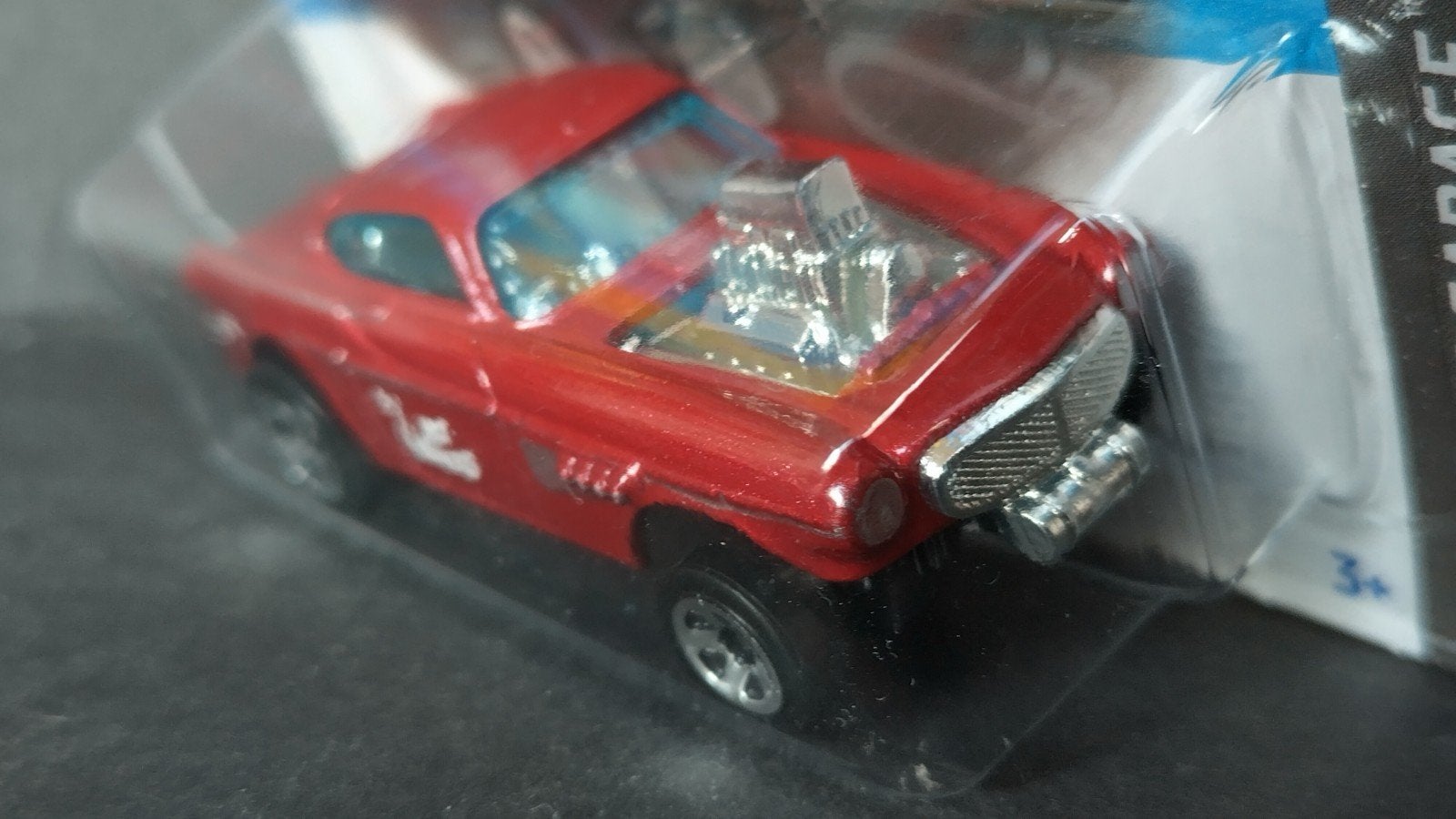 Volvo P1800 Gasser Red 1:64 3inch Hotwheels Pol, Auto, Verzenden, Nieuw, 1186mj 1 nl
