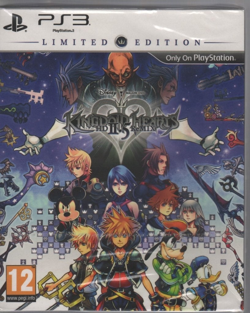 kingdom hearts HD 2.5 ReMix ps3 SEALED met disney pin excl., Spelcomputers en Games, Games | Sony PlayStation 3, 1 speler, Nieuw