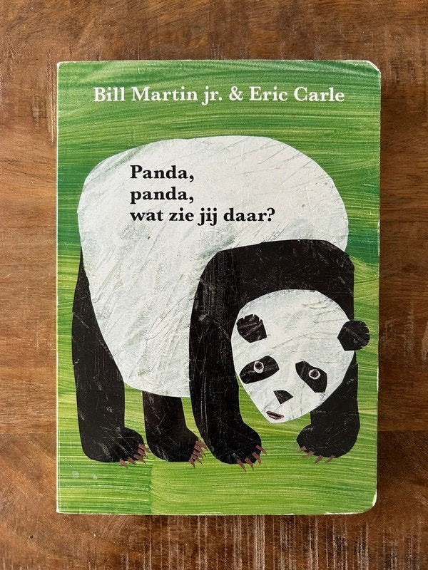 Panda Panda Wat Zie Je Daar - Eric Carle & Bill Martin jr., Ophalen of Verzenden, Gelezen