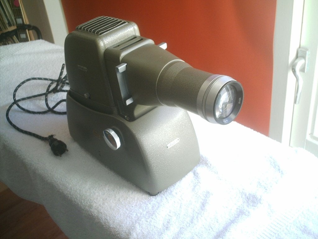 Aldis super-six diaprojector (rond 1940), Verzamelen, Fotografica en Filmapparatuur, Ophalen, 1940 tot 1960, Projector