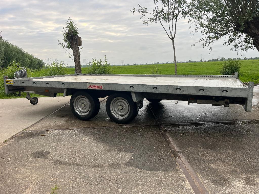 Anssems Oprijkar autoambulance, Ophalen, Gebruikt