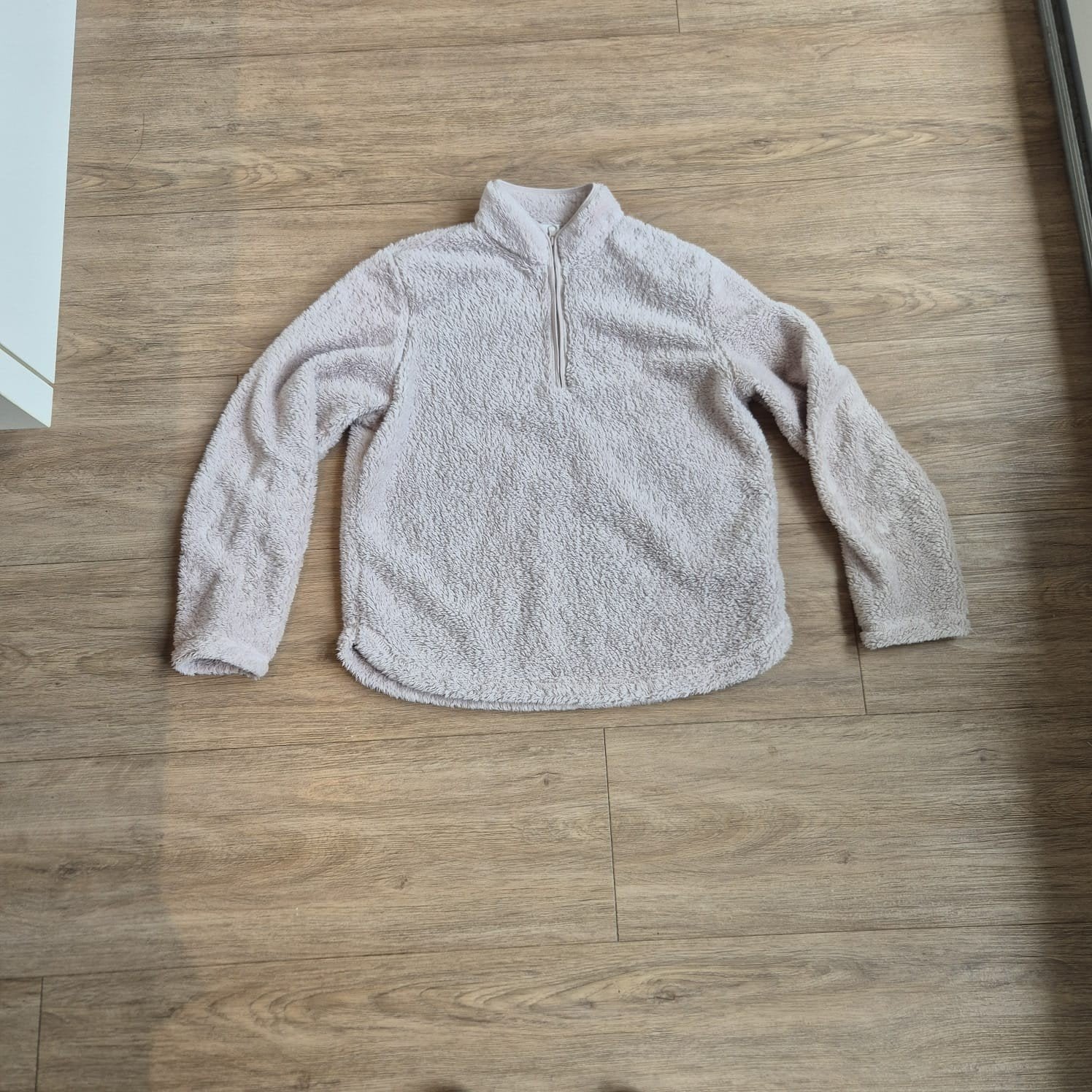 Teddy trui, H&M, Beige, Ophalen of Verzenden, Maat 36 (S)
