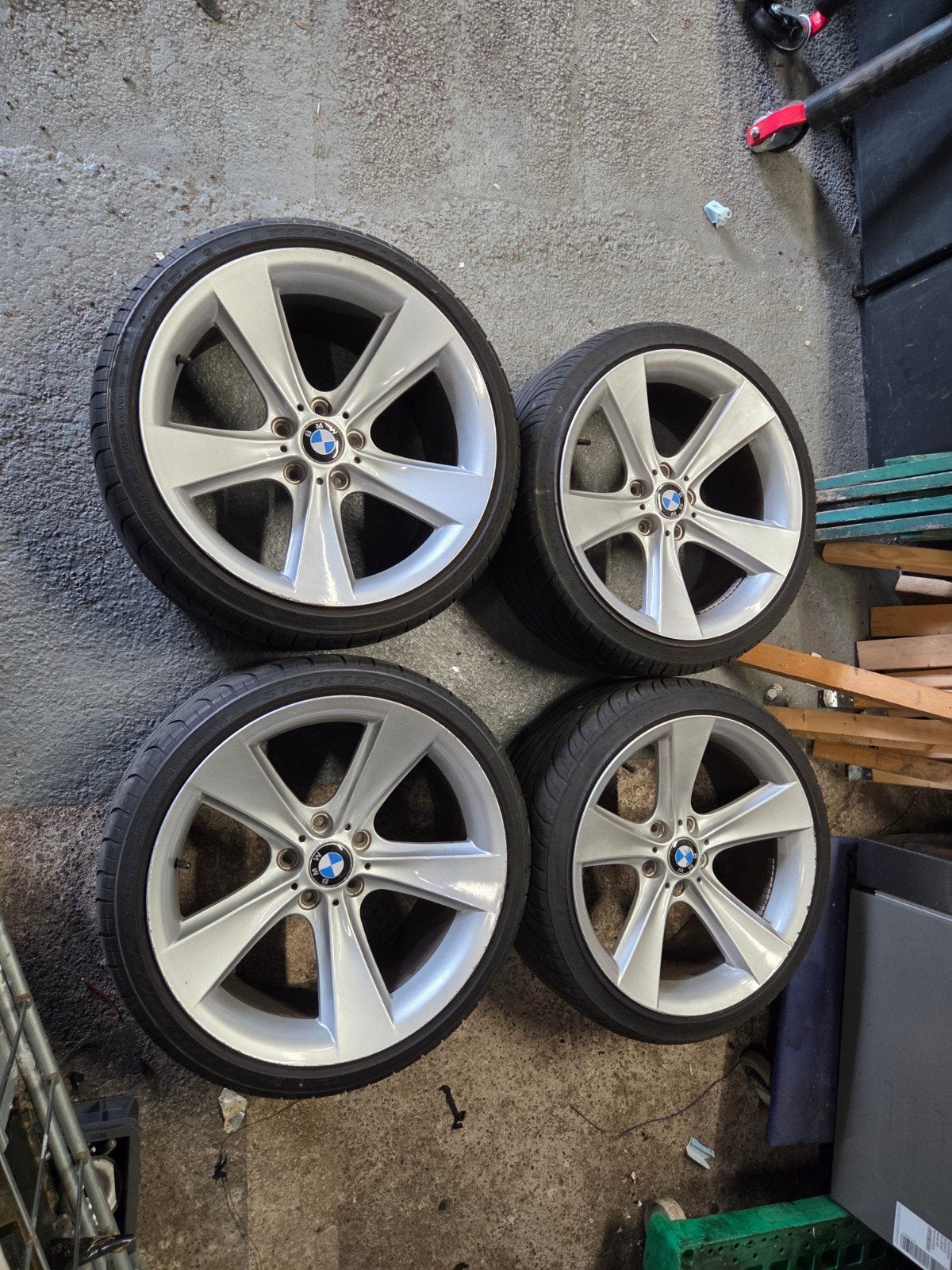 Bmw velgen style 128 19 inch breedset, Ophalen, BMW