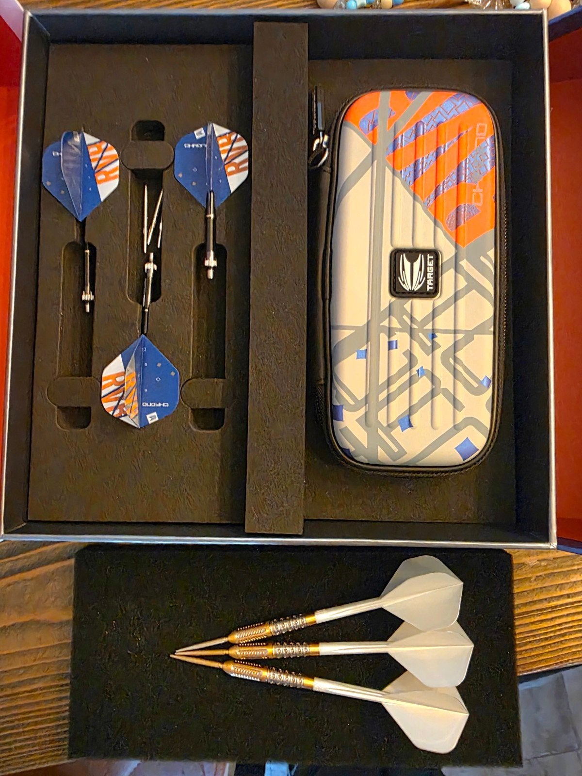 Target Raymond Van Barneveld Chrono 25GR Darts, Ophalen of Verzenden, Zo goed als nieuw, Pijlen