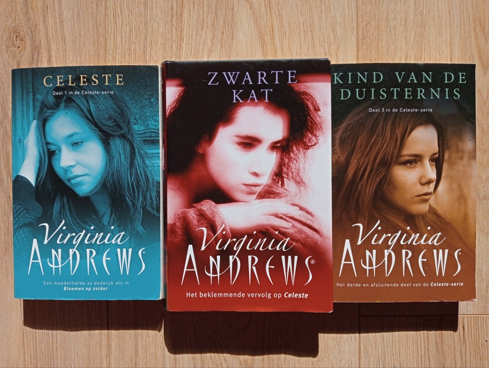 Virginia Andrews - CELESTE serie, Ophalen of Verzenden, Gelezen, Virginia Andrews, Wereld overig