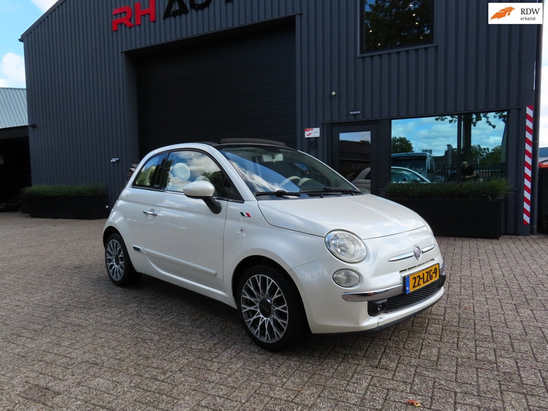 Fiat 500 C 1.2 Rock | Automaat | Airco | Cabrio, Auto's, Fiat, Euro 5, Gebruikt, 1242 cc, 4 cilinders