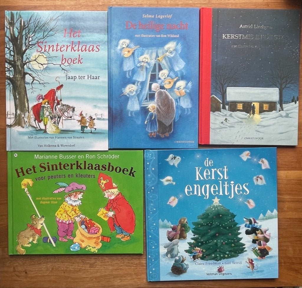 Kinderboeken varia Sint en Kerst, Diversen, Kerst, Ophalen of Verzenden