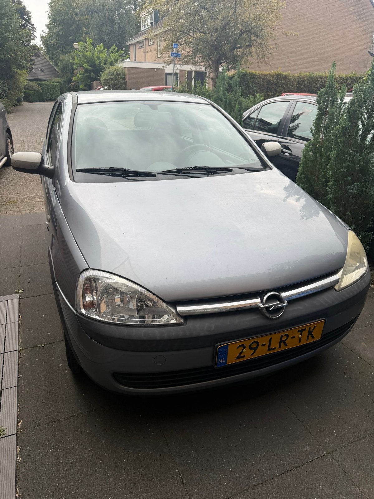 Opel Corsa 1.2 16V 5D Easytronic 2003 Grijs, 450 kg, 74 pk, 31 €/maand, Origineel Nederlands