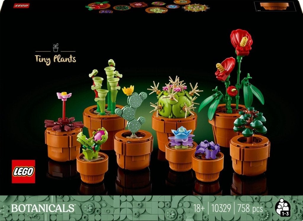 Te koop: Lego Botanical pakket 10329 Mini plantjes, Overige thema's, Lego, Ophalen of Verzenden, Zo goed als nieuw