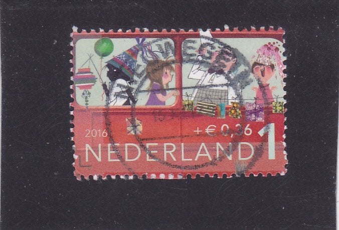postzegel Nederland, Postzegels en Munten, Postzegels | Nederland, Verzenden, Na 1940, Gestempeld