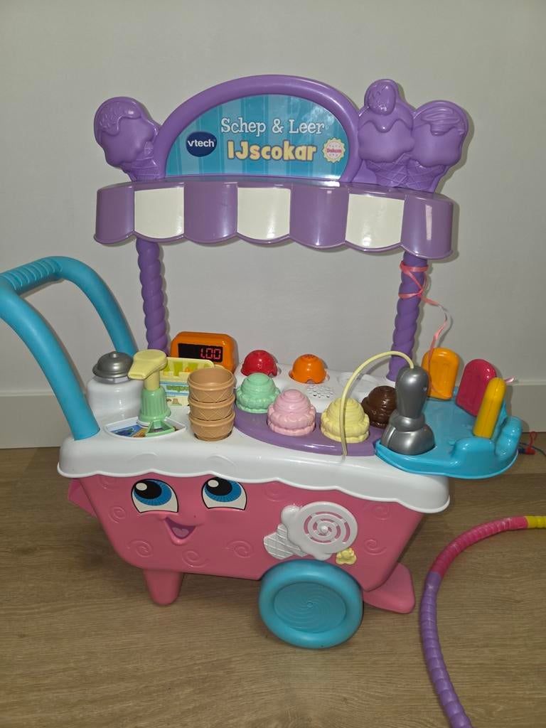 Vtech ijscowagen, Ophalen, Gebruikt, 6 maanden tot 2 jaar