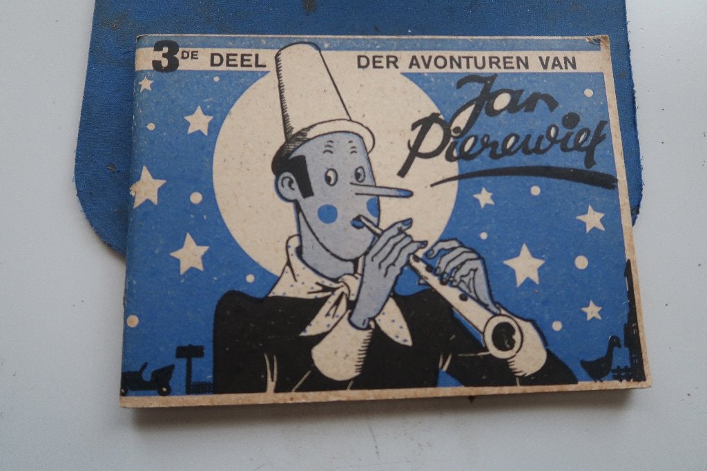 Pierewiet-3e deel avonturen Jan Pierewiet-1917-Piet Broos, Gelezen, Fictie algemeen, Ophalen of Verzenden, Piet Broos