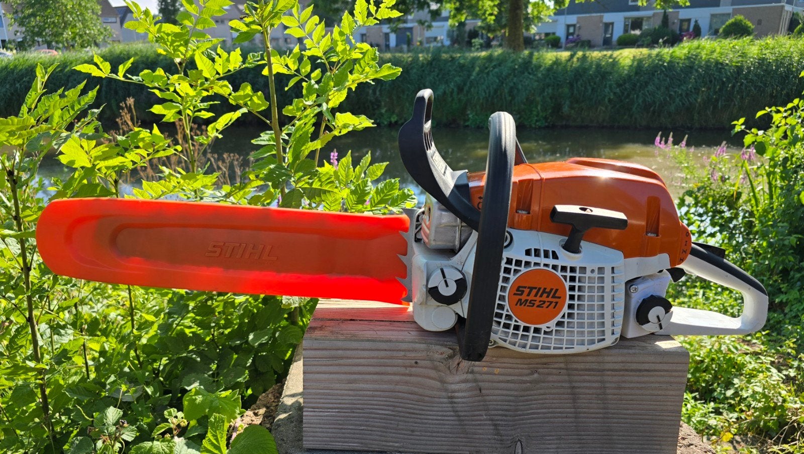 Stihl ms 271 ( nieuwstaat ), Tuin en Terras, Hand-tuingereedschap, Ophalen, Zo goed als nieuw, Stihl