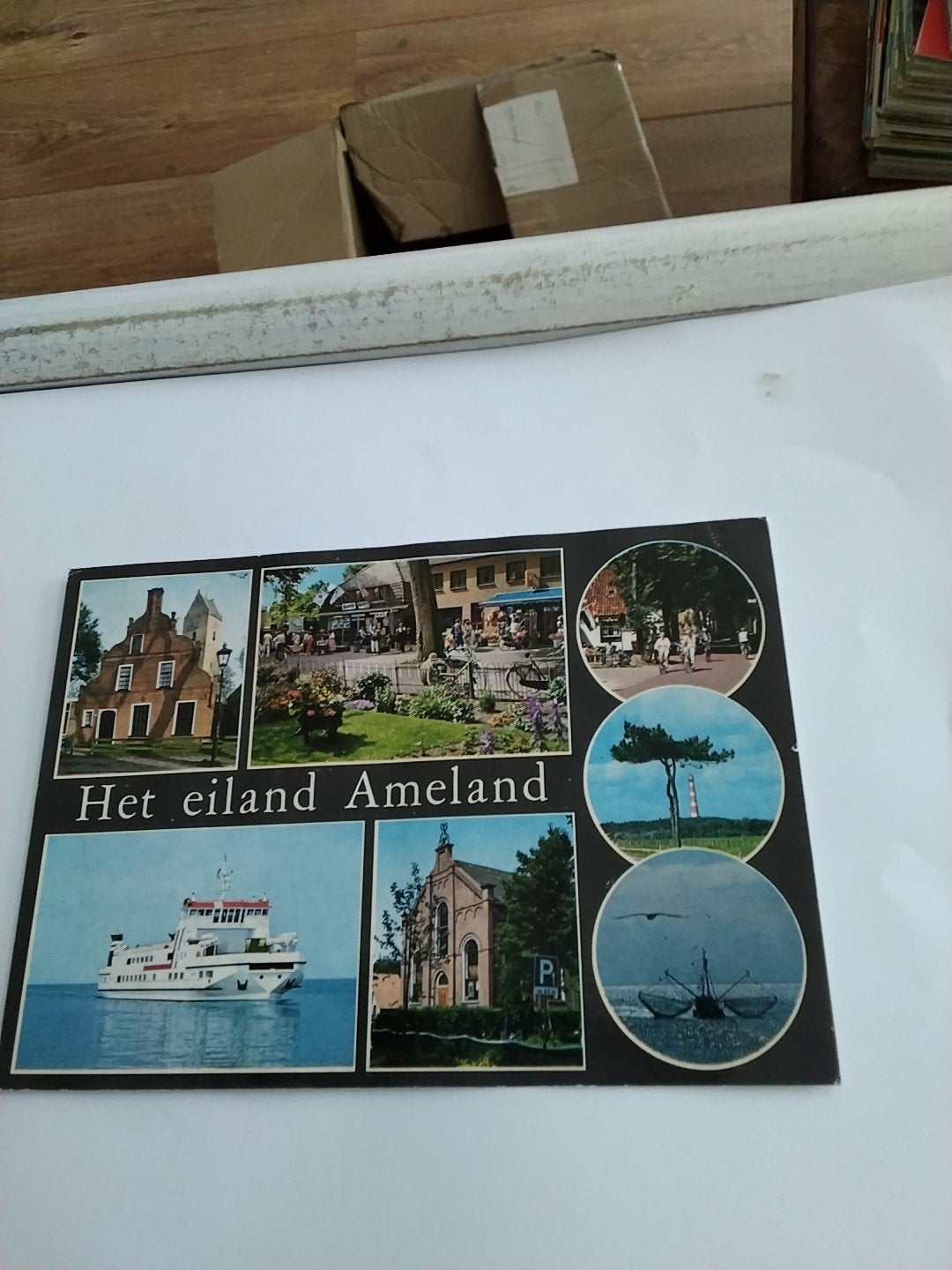 Ansichtkaart Ameland - Gelopen, Ophalen of Verzenden