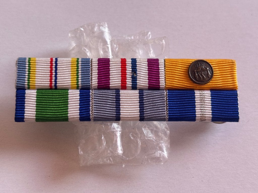 6 delige baton 2, Verzamelen, Militaria | Algemeen, Landmacht, Kleding of Schoenen, Nederland, Verzenden