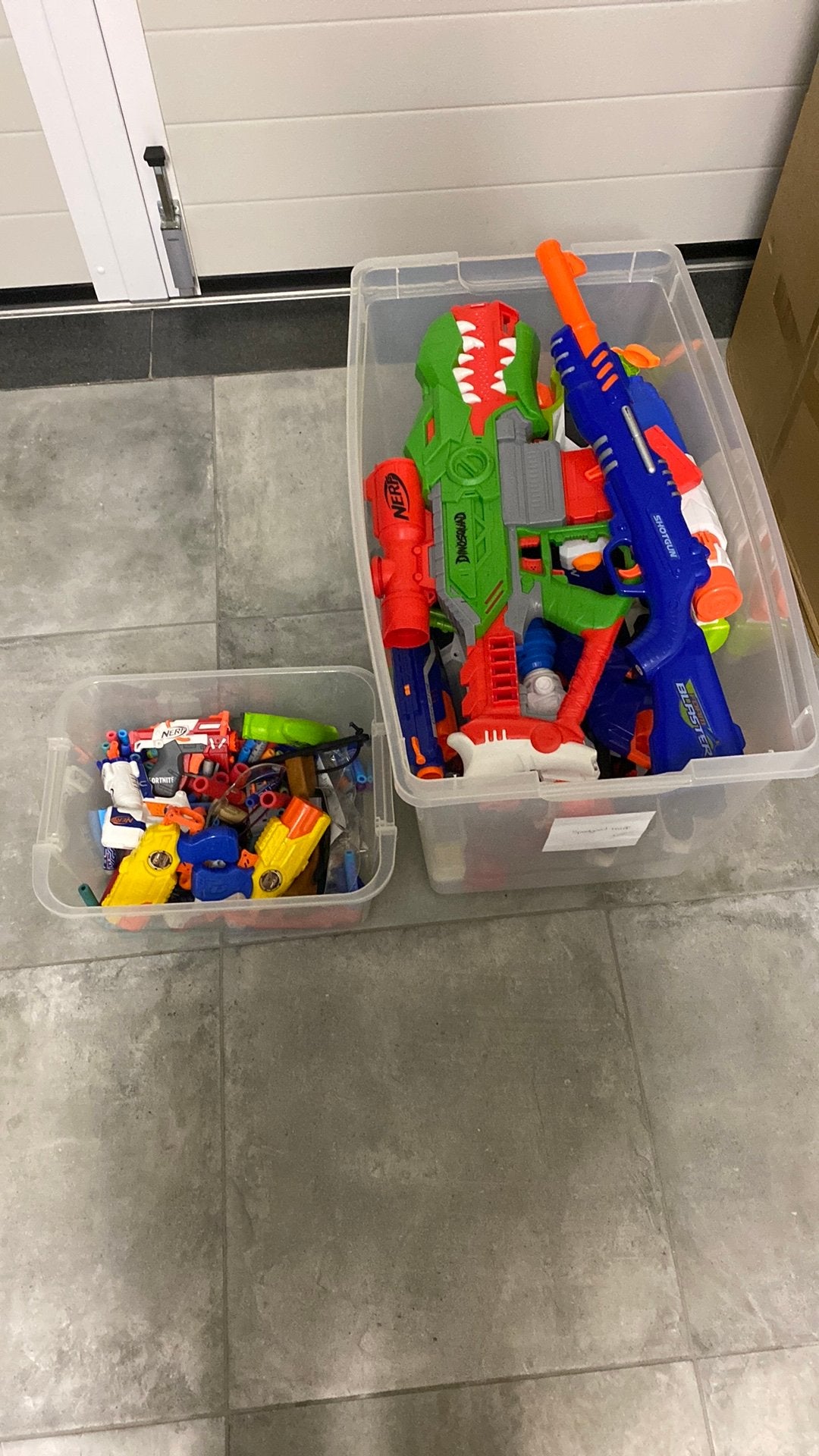 Nerf pistolen, Ophalen, Zo goed als nieuw