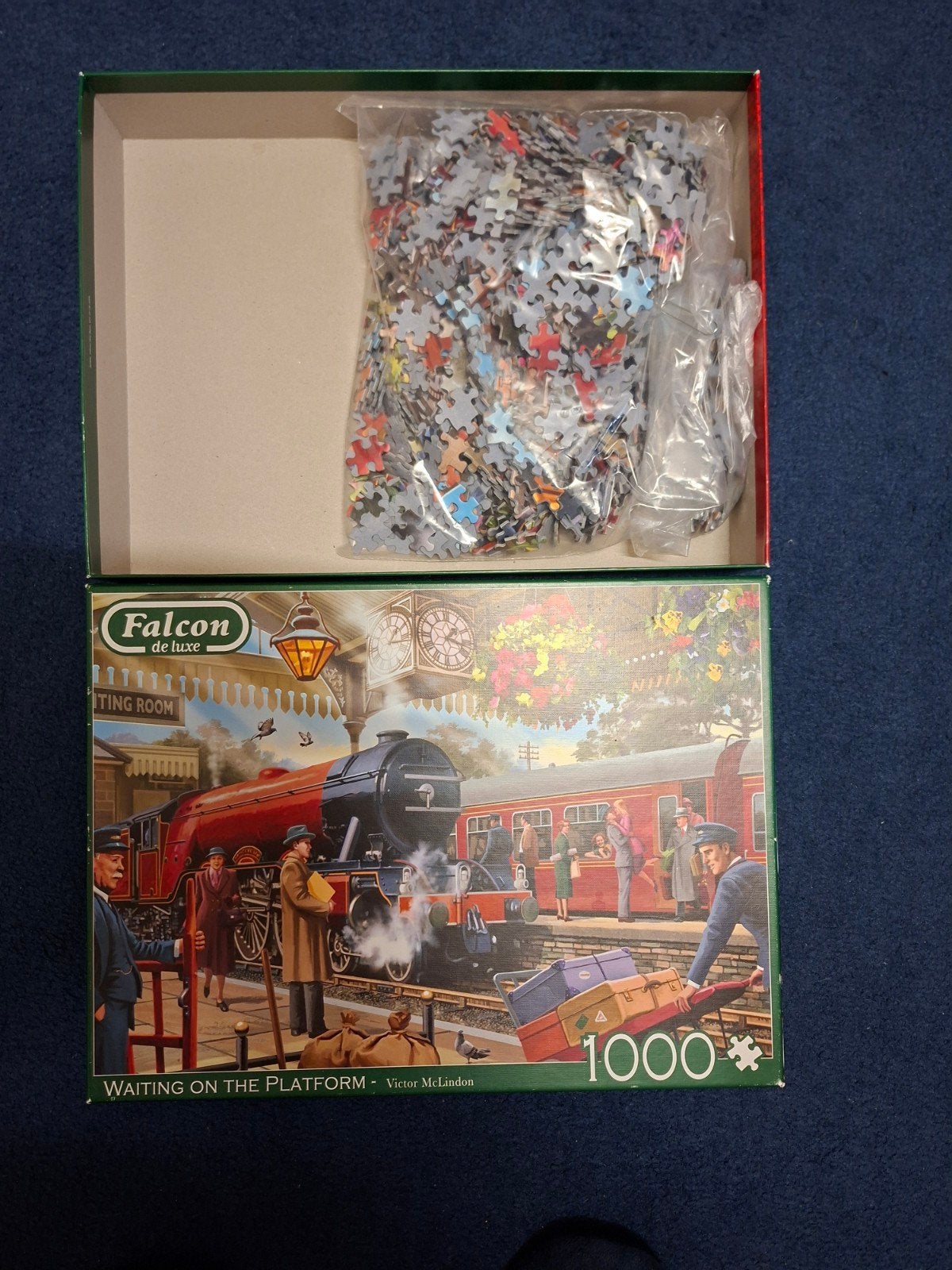falcon puzzel, Ophalen of Verzenden, Zo goed als nieuw, Groter dan 1:32