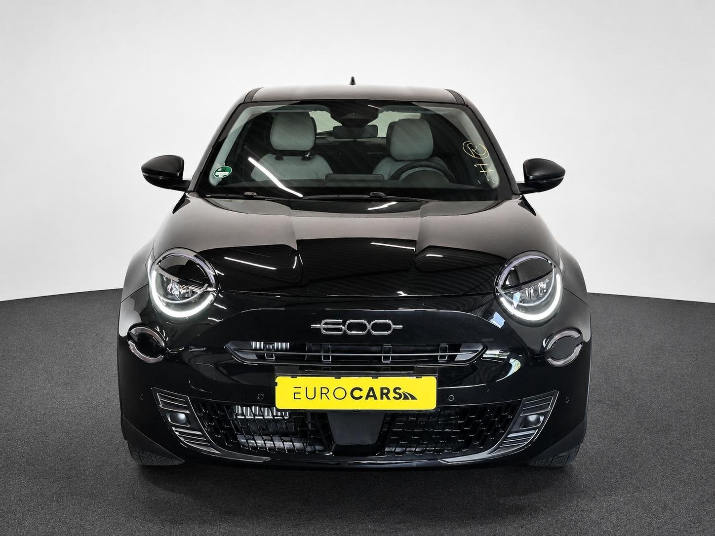 Fiat 600 1.2 Hybrid Icon Wireless CarPlay Stoelverwarming Cr, Auto's, Dealer onderhouden, Stof, Gebruikt, 1199 cc