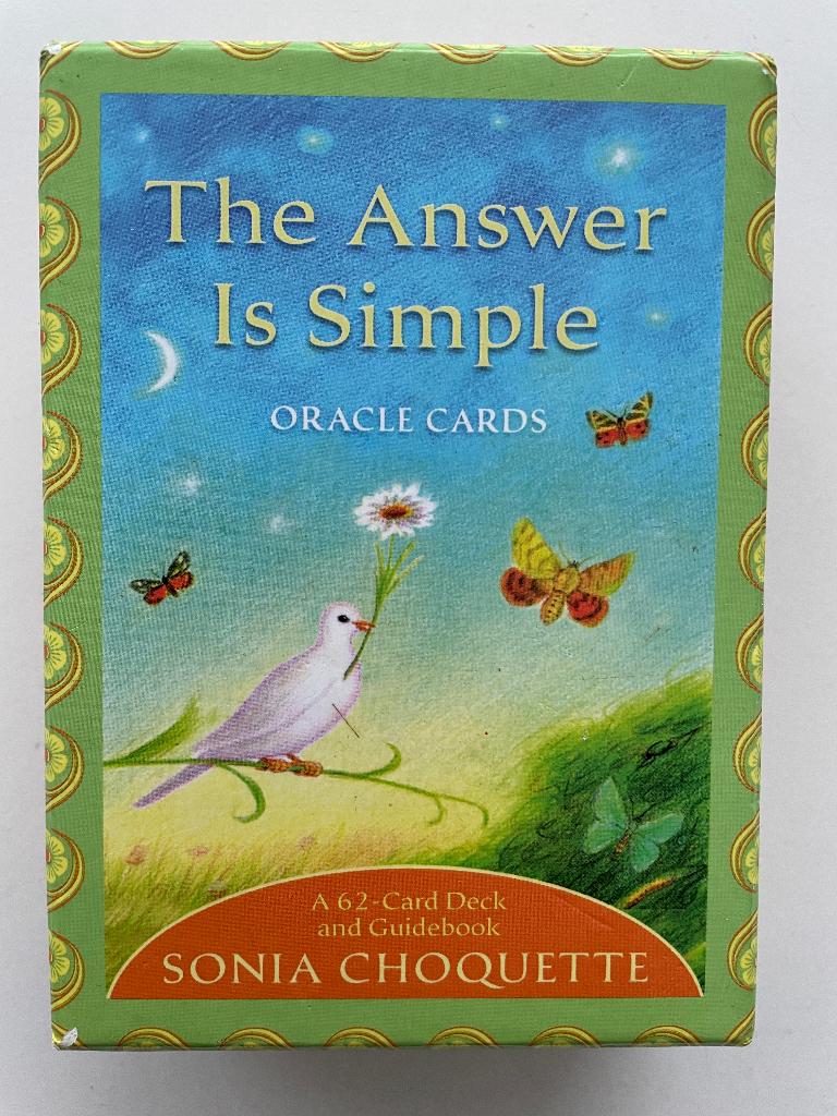 The Answer is Simple, Tarot of Kaarten leggen, Verzenden, Overige typen, Zo goed als nieuw