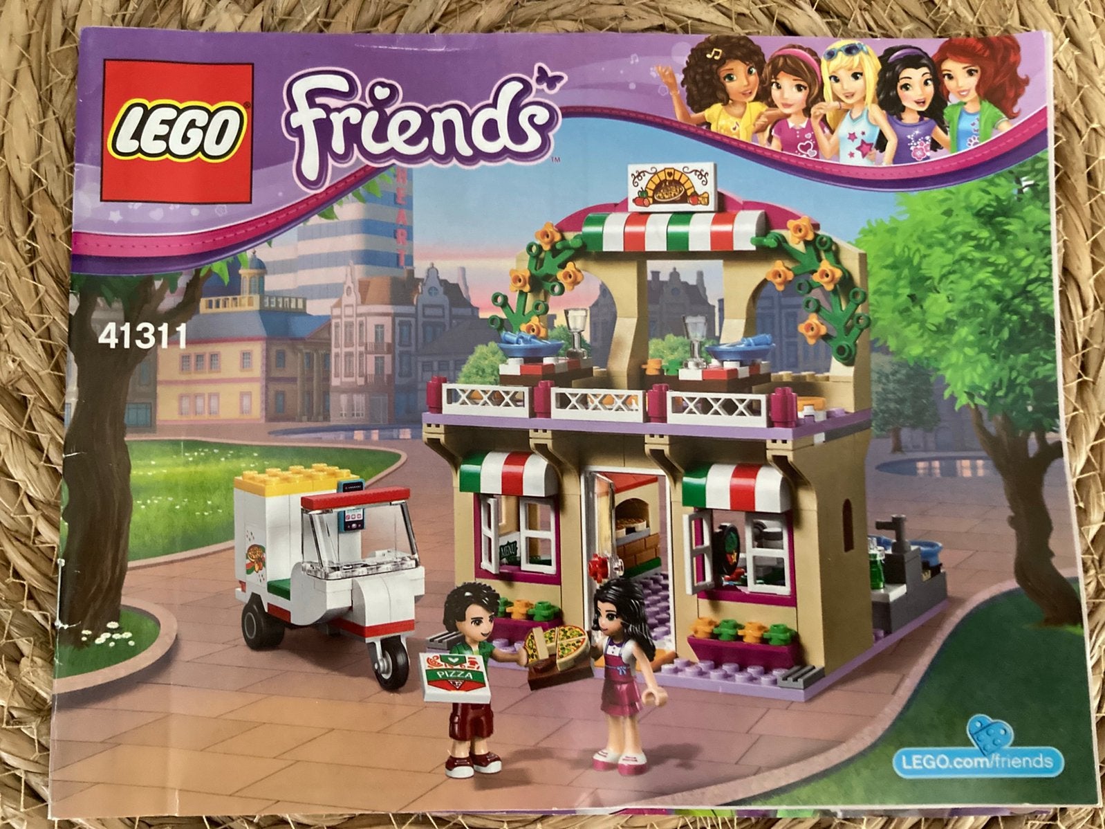Lego Friends 41311 Heartlake Pizzeria, Gebruikt, Lego, Friends, Ophalen of Verzenden