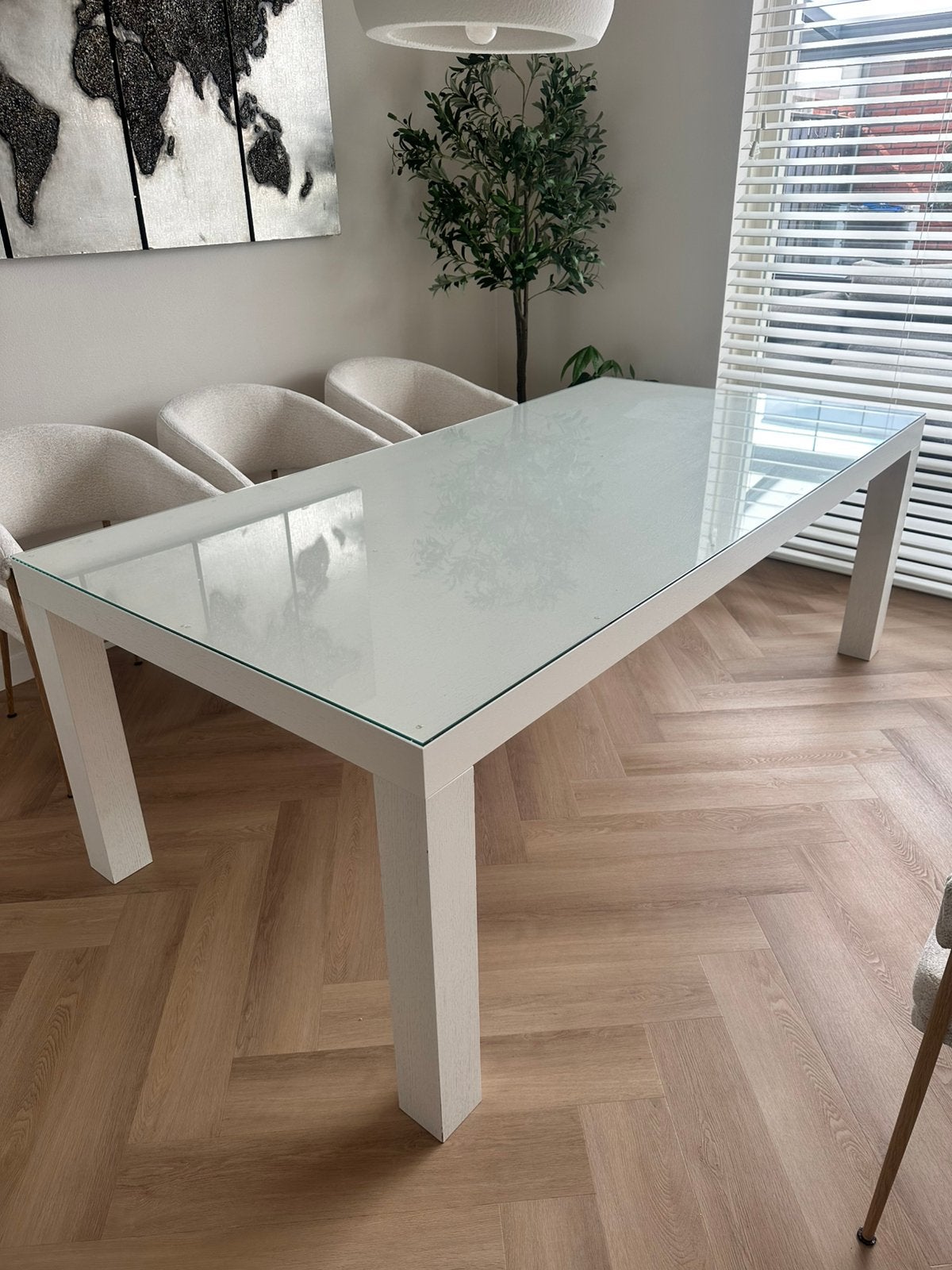Goossens eettafel, Ophalen, 100 tot 150 cm, 200 cm of meer, Zo goed als nieuw
