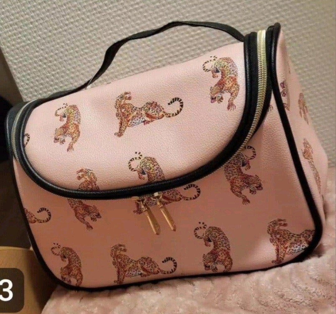 toilettas, Sieraden, Tassen en Uiterlijk, Toilettassen, Ophalen, Nieuw, Roze, Dame