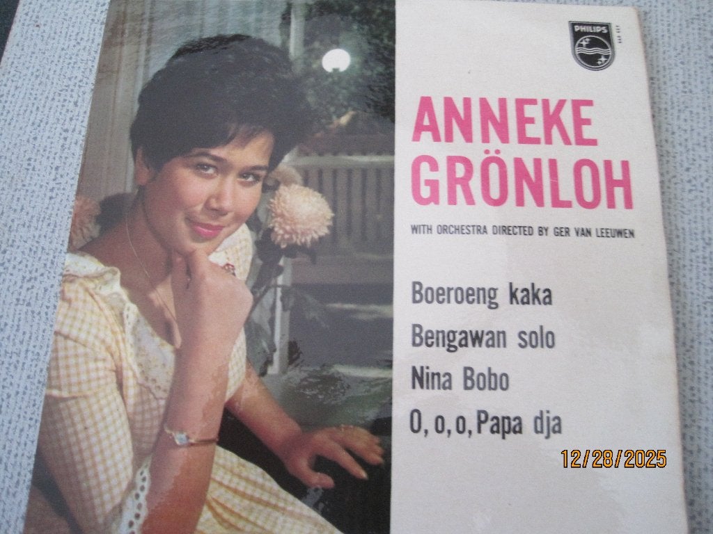 Anneke Gronloh  -  Boeroeng kaka +3, Gebruikt, 7 inch, Pop, EP