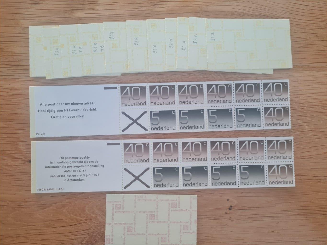 Diverse Nederlandse Postzegelboekjes - Jaren '70 en '80, Postzegels en Munten, Ophalen of Verzenden, Na 1940, Postfris