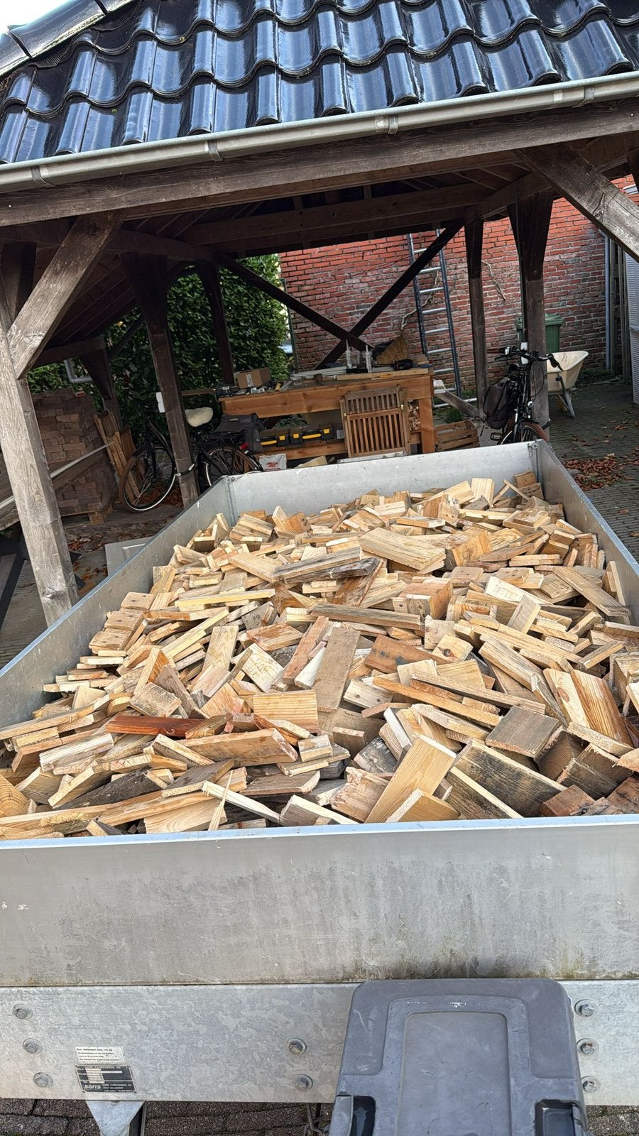 Brandhout / kachel hout / openhaard hout / haardhout, Minder dan 3 m³, Ophalen