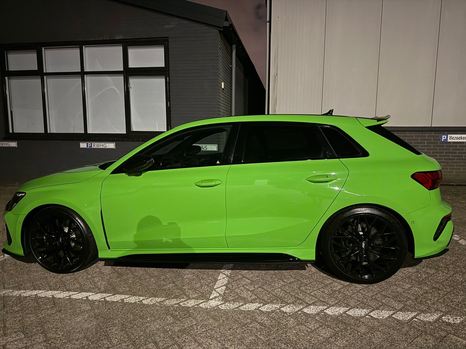 Audi A3 RS3 Tfsi 400pk S-tronic Quattro 2022 Groen, Automaat, 4 cilinders, Vierwielaandrijving, Particulier