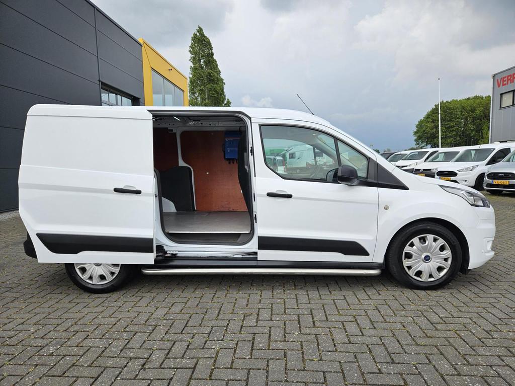 Ford Transit Connect 1.5 EcoBlue L2 Airco Trekh 100 PK, Auto's, Bestelauto's, Gebruikt, Euro 6, 4 cilinders, Wit